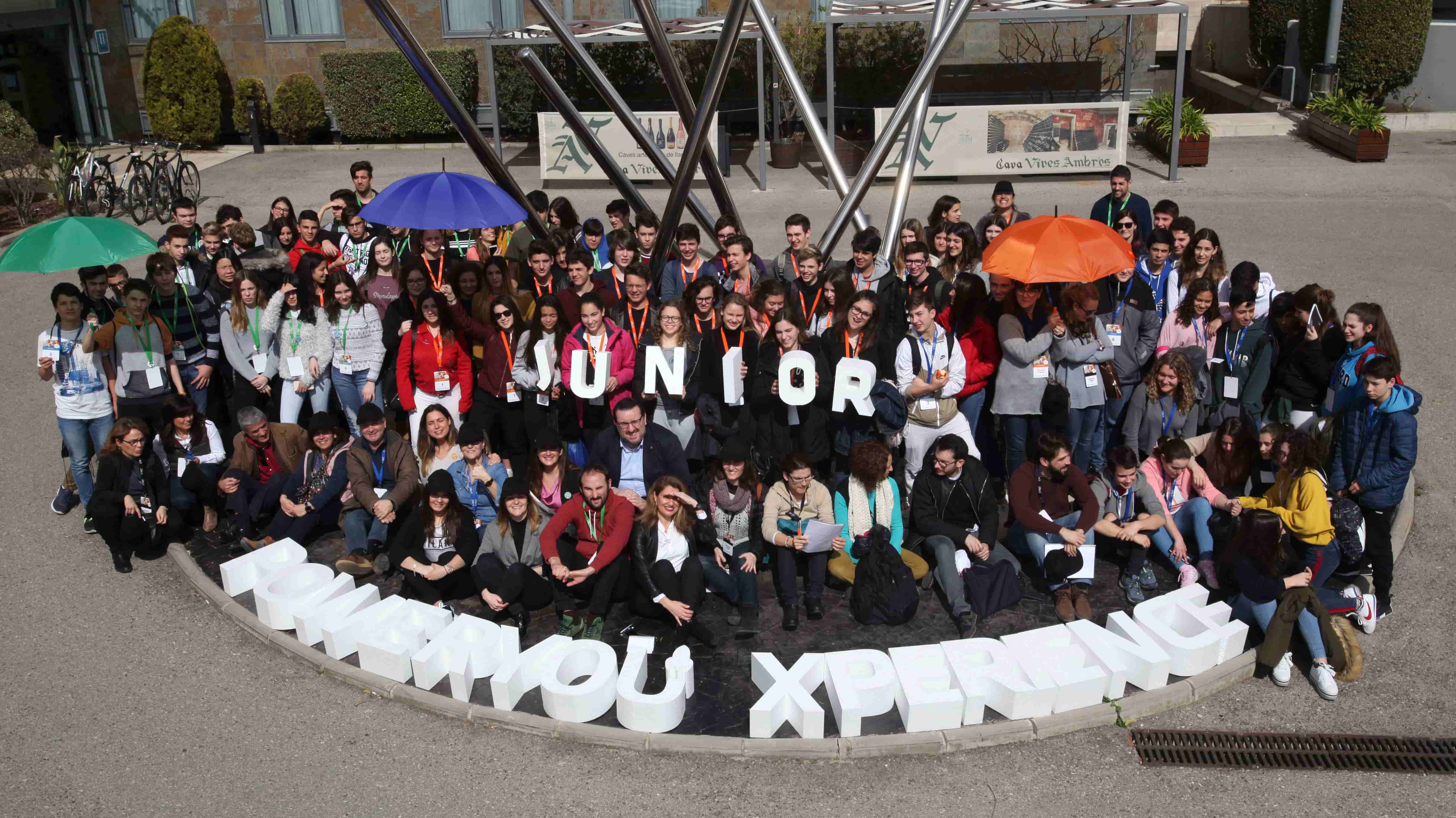 alumnos en jornada poweryou xperience tarragona