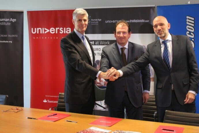Alianza entre Human Age Institute, Universia y Trabajando.com