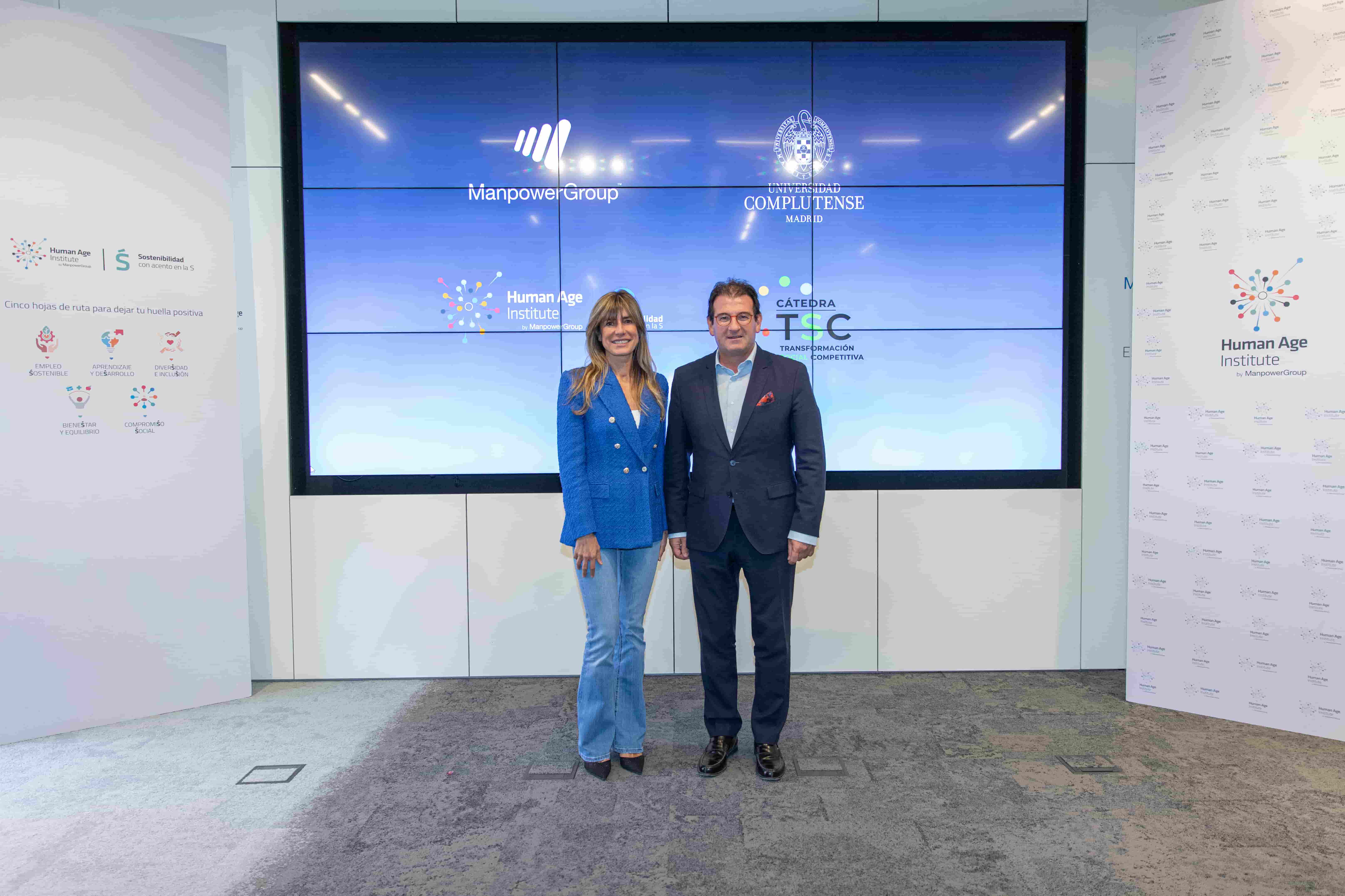 Begoña Gómez y Raúl Grijalba