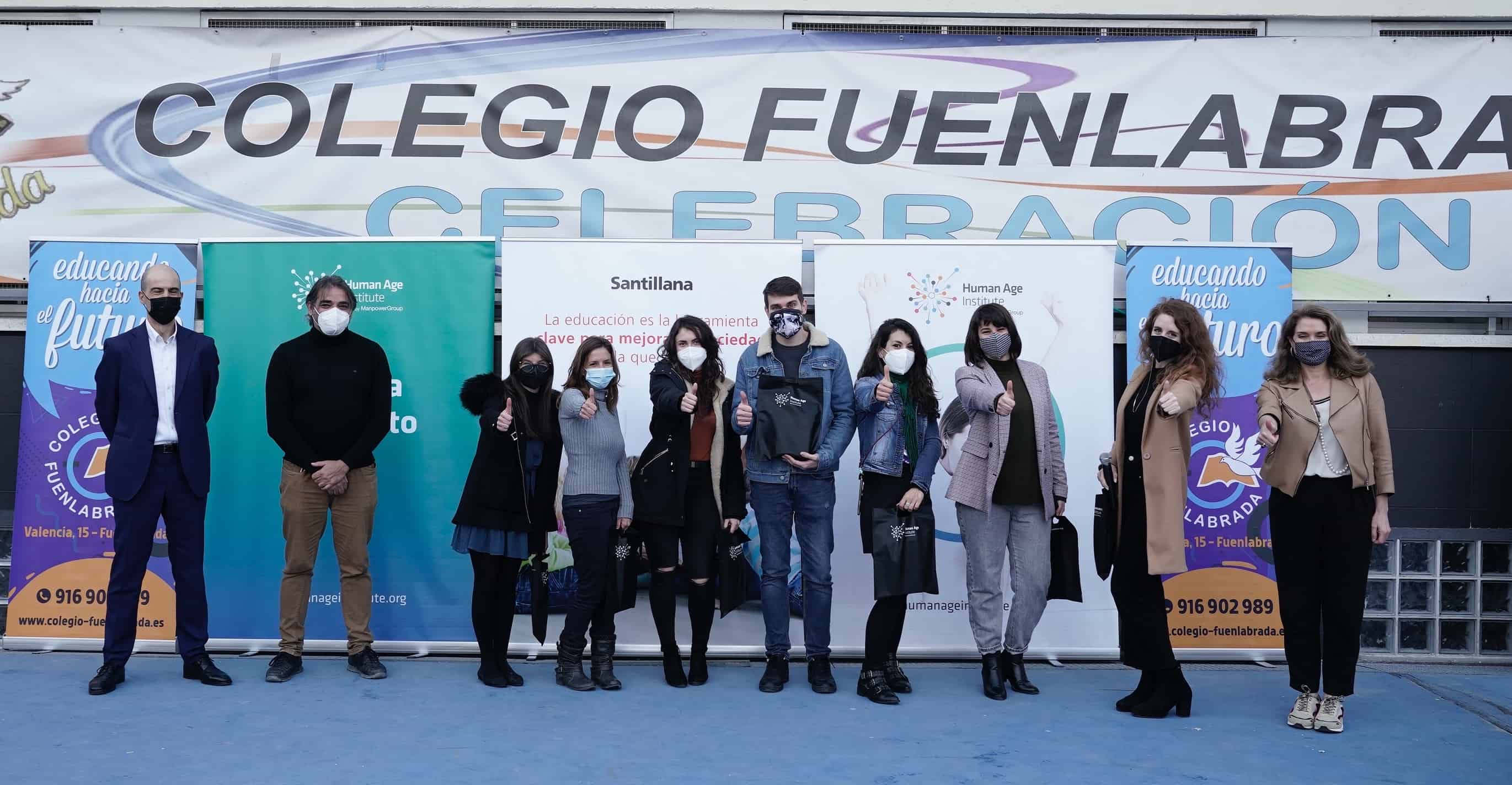Celebración del testeo de la App “Educación inclusiva” en el Colegio Fuenlabrada de Madrid