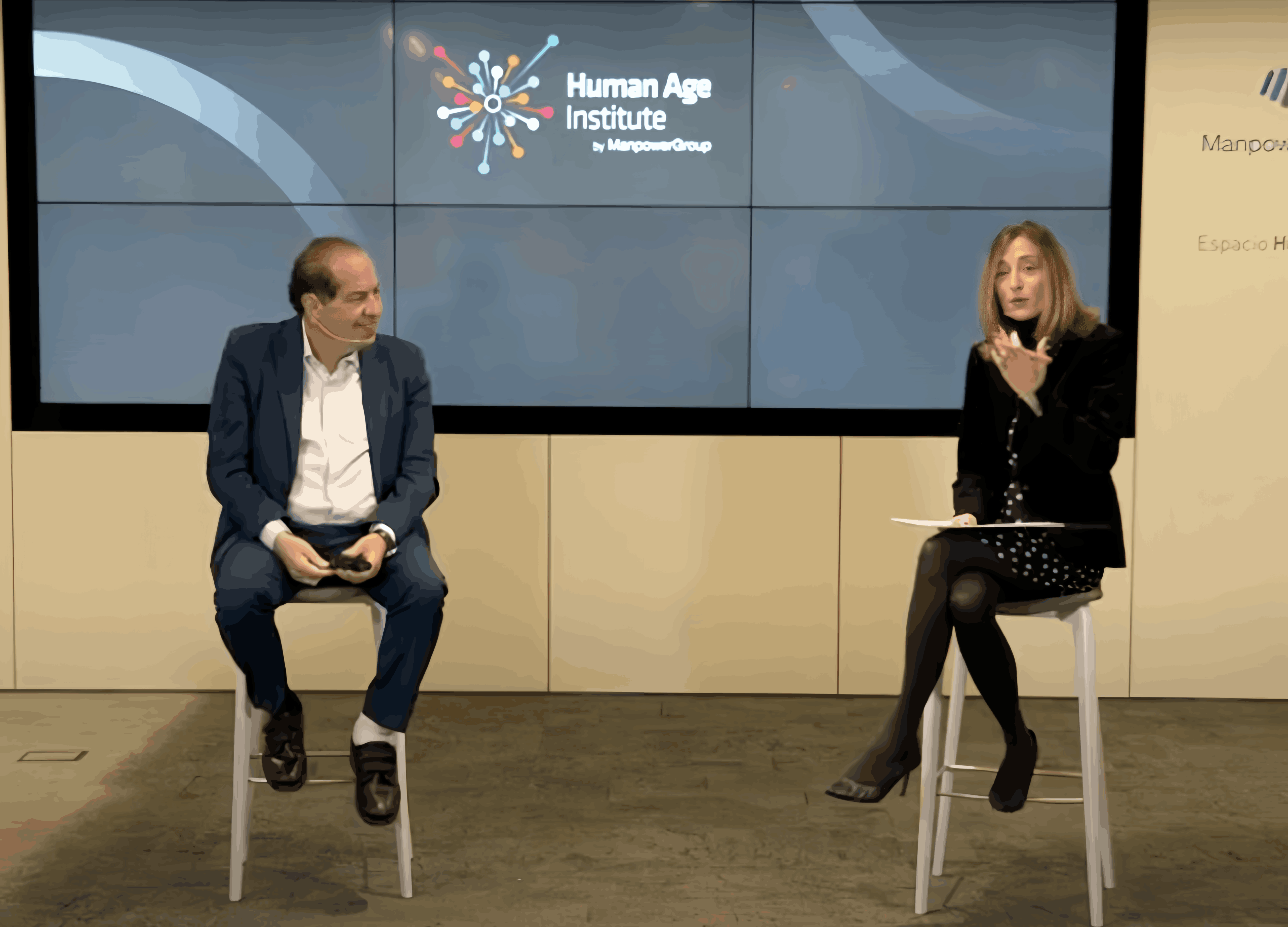 Charla de Loles Sala y Juan Carlos Cubeiro de Human Age Institute