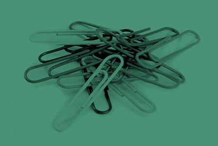 Clips con fondo verde