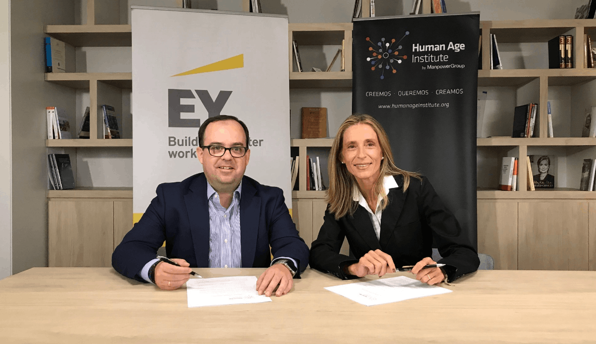 Firma del acuerdo entre Human Age Institute y la Firma de Servicios Profesionales EY