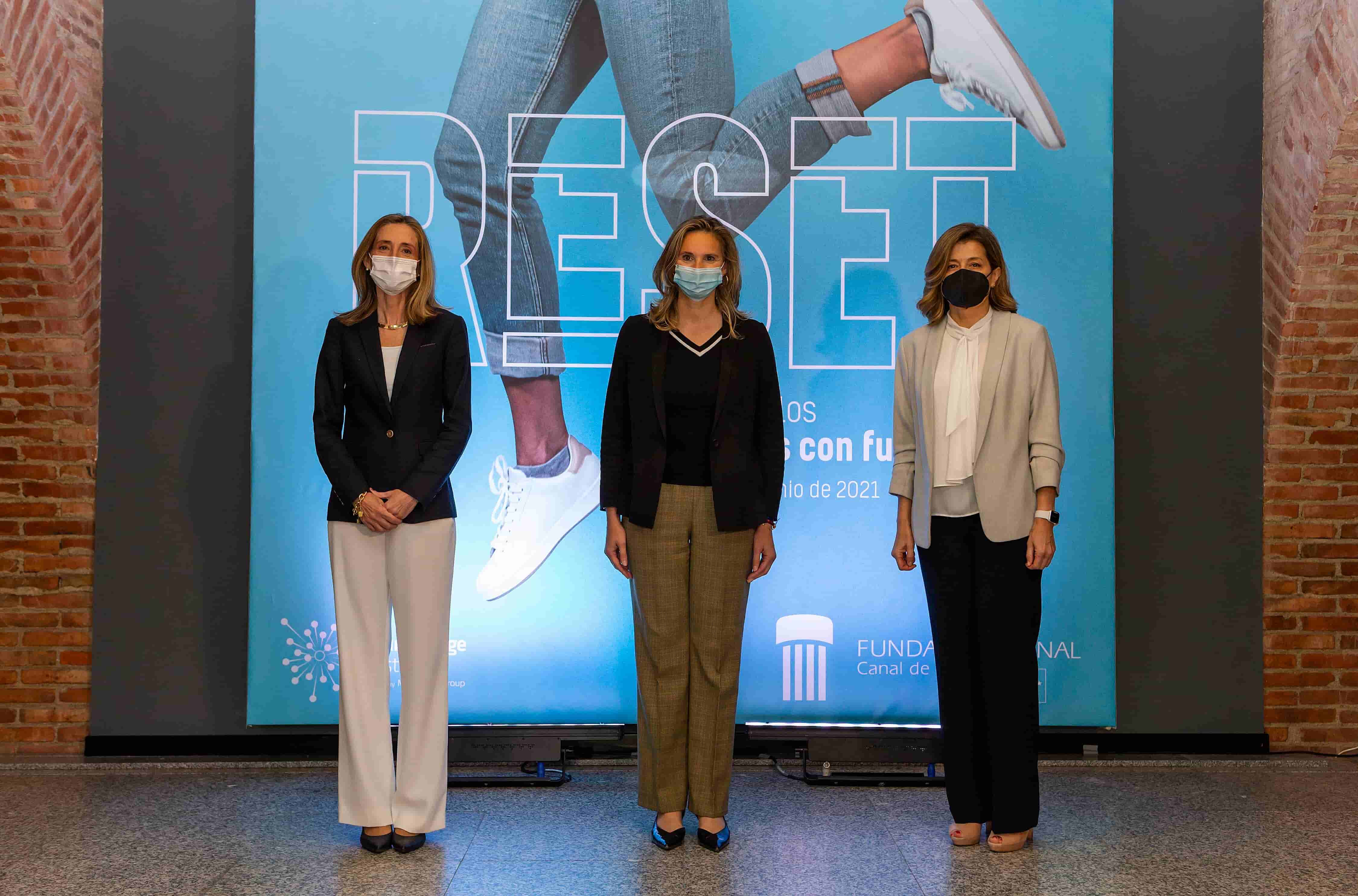 Representantes de Human Age Institute y RESET