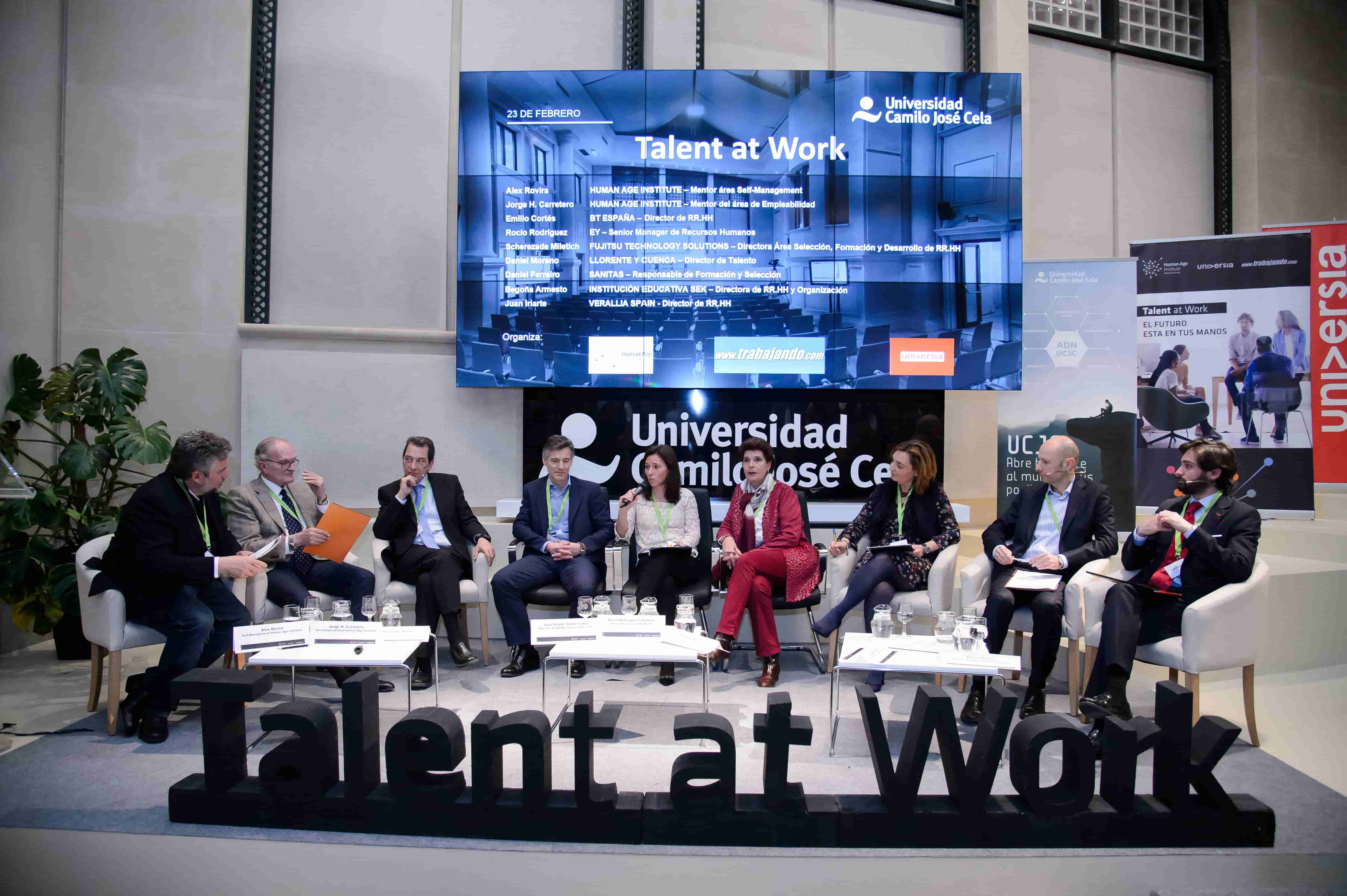 Jornada Talent At Work en la Universidad Camilo José Cela