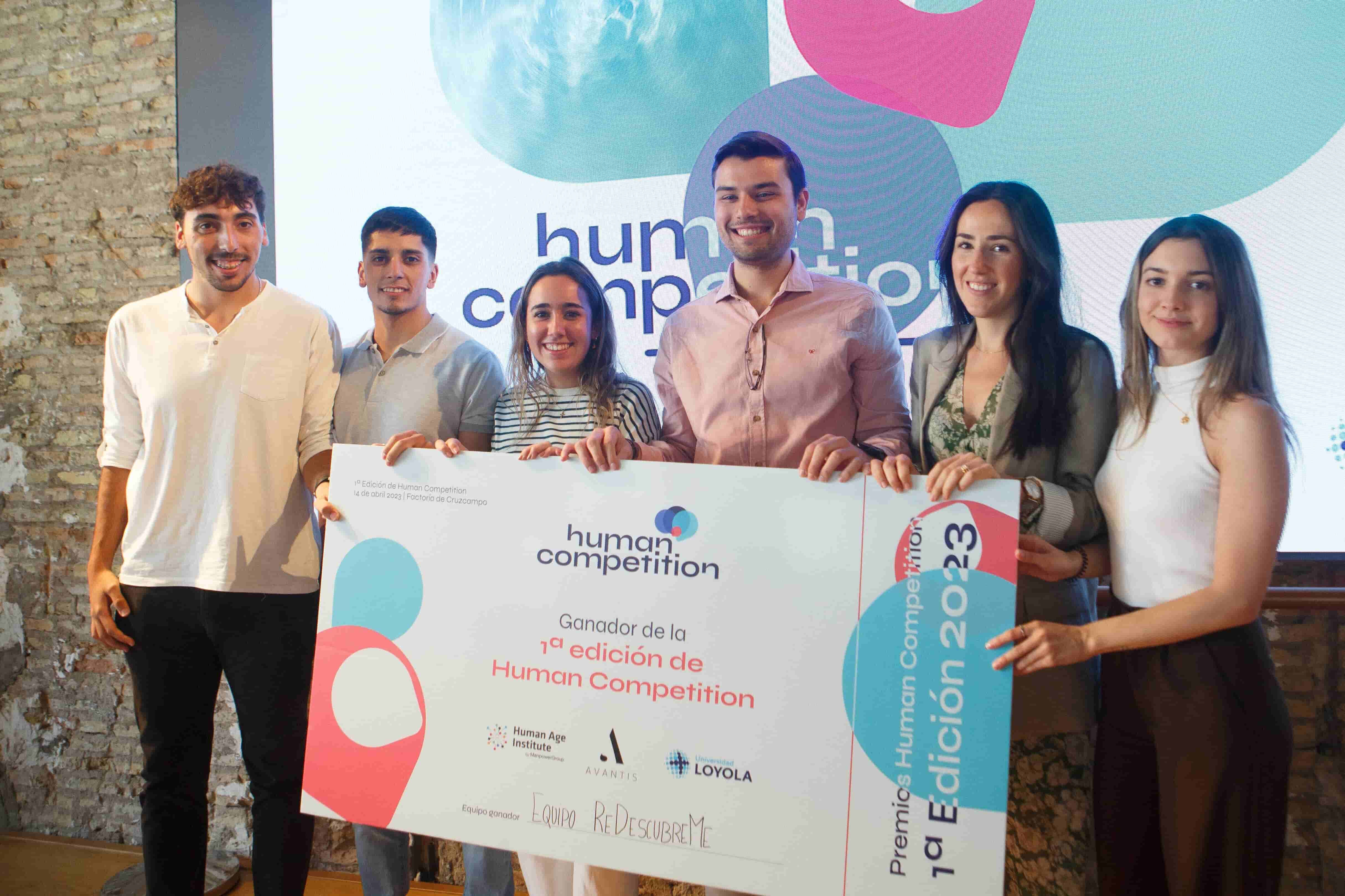 Ganadores de la primera edición de Human Competition