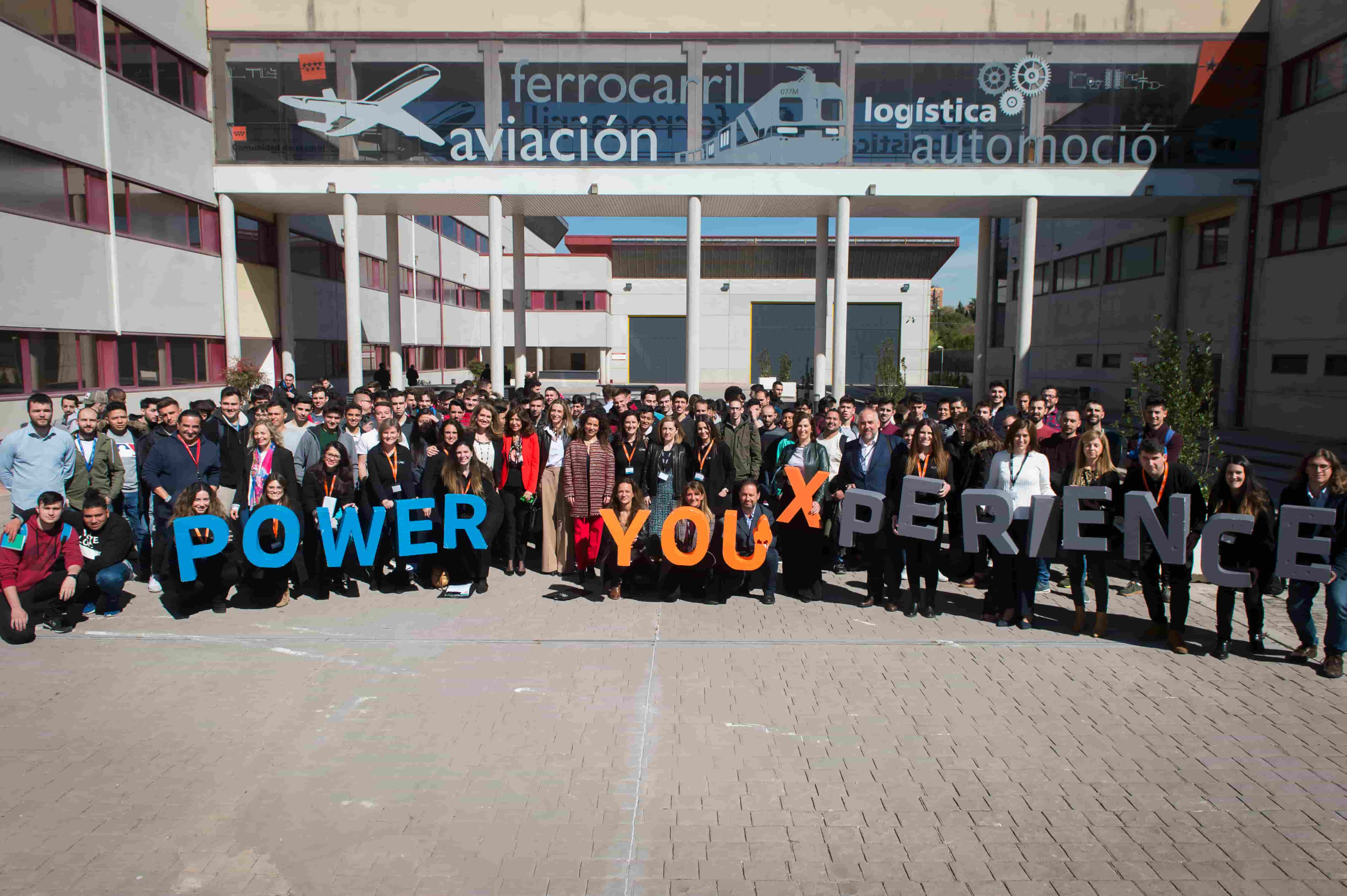 Jornada de PowerYou Xperience de alumnos de FP en Madrid
