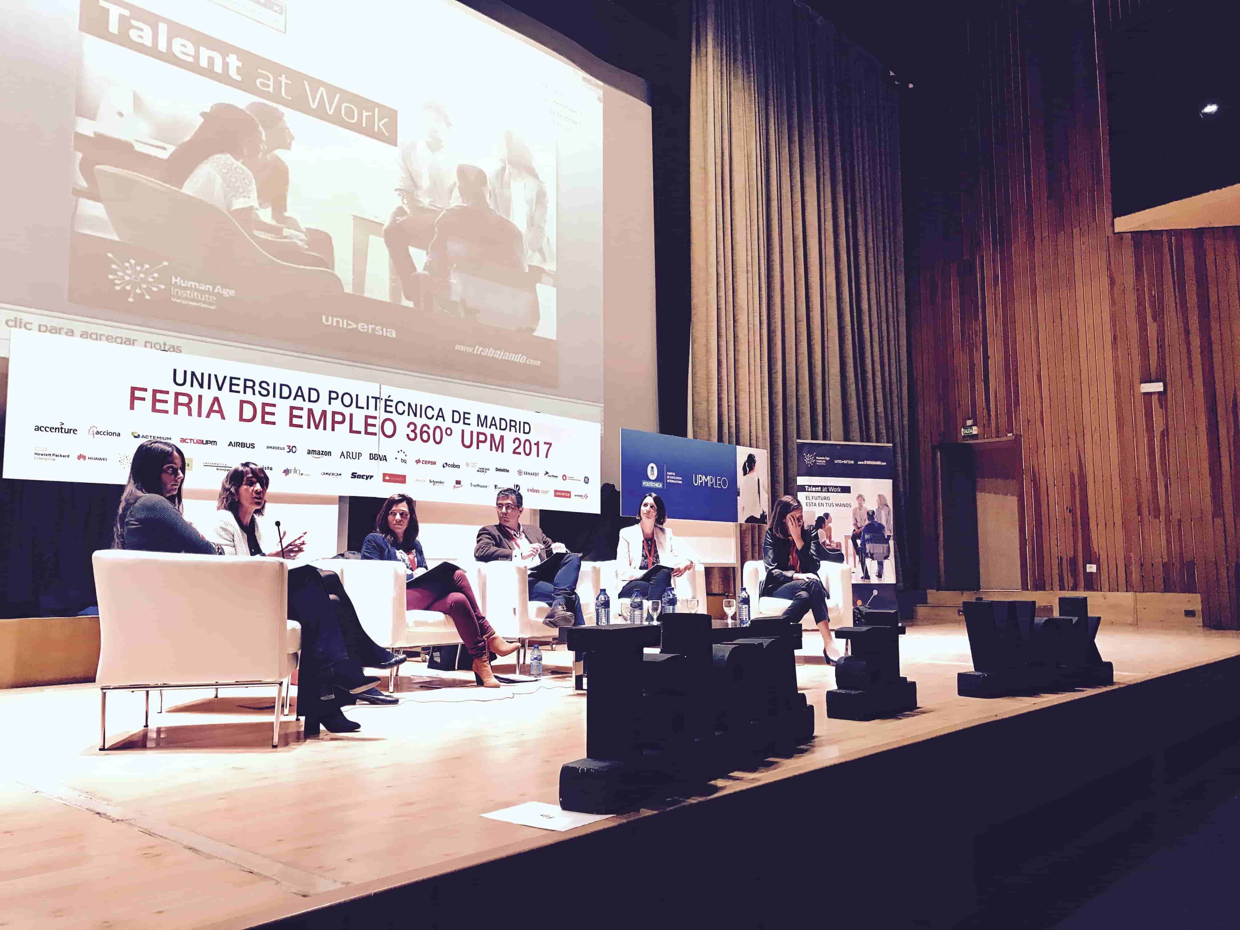 Jornada Talent At Work en la Universidad Politécnica de Madrid