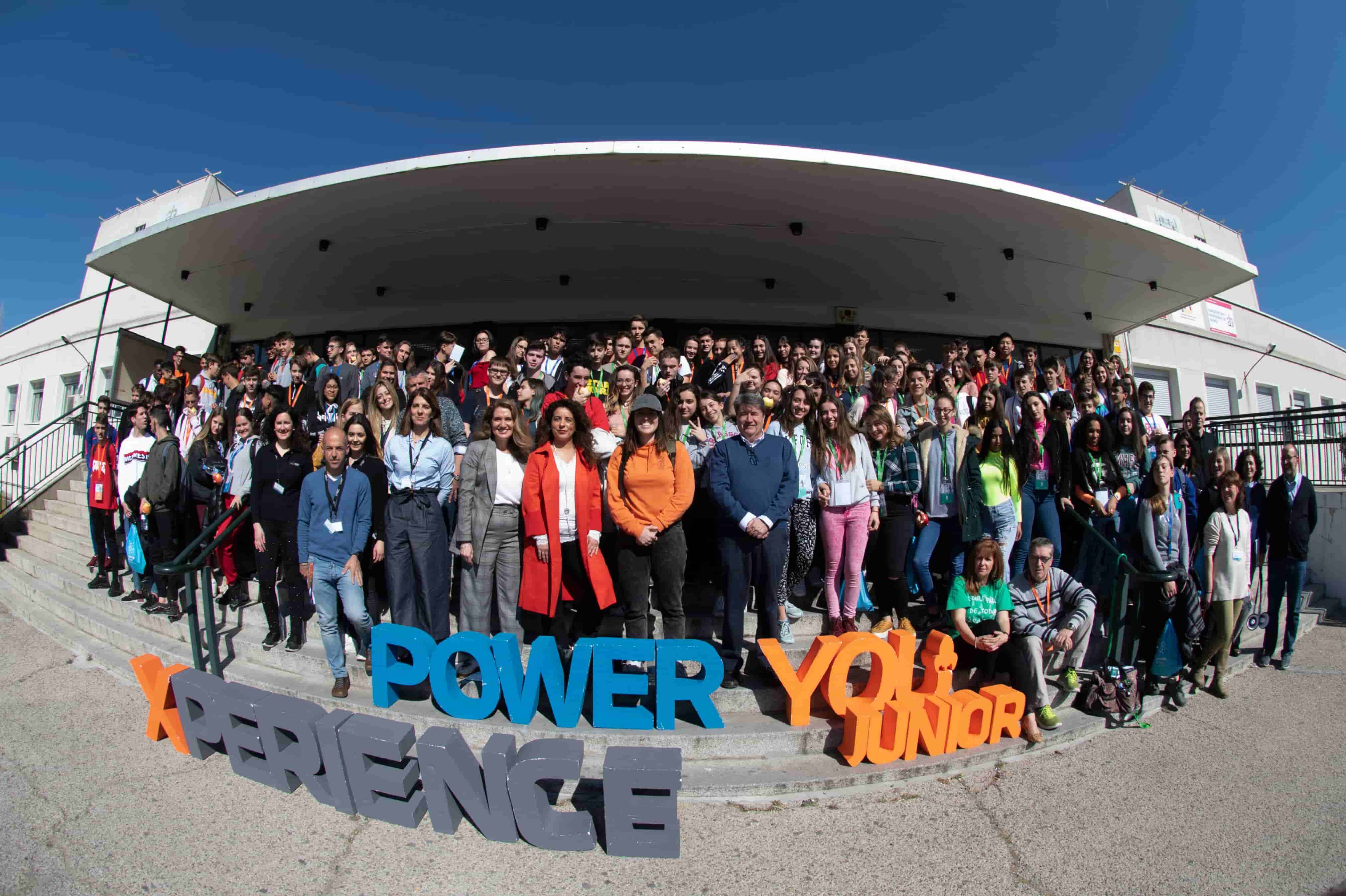 Alumnos de cuarto de ESO del IES Antonio Machado en la jornada PowerYou Xperience
