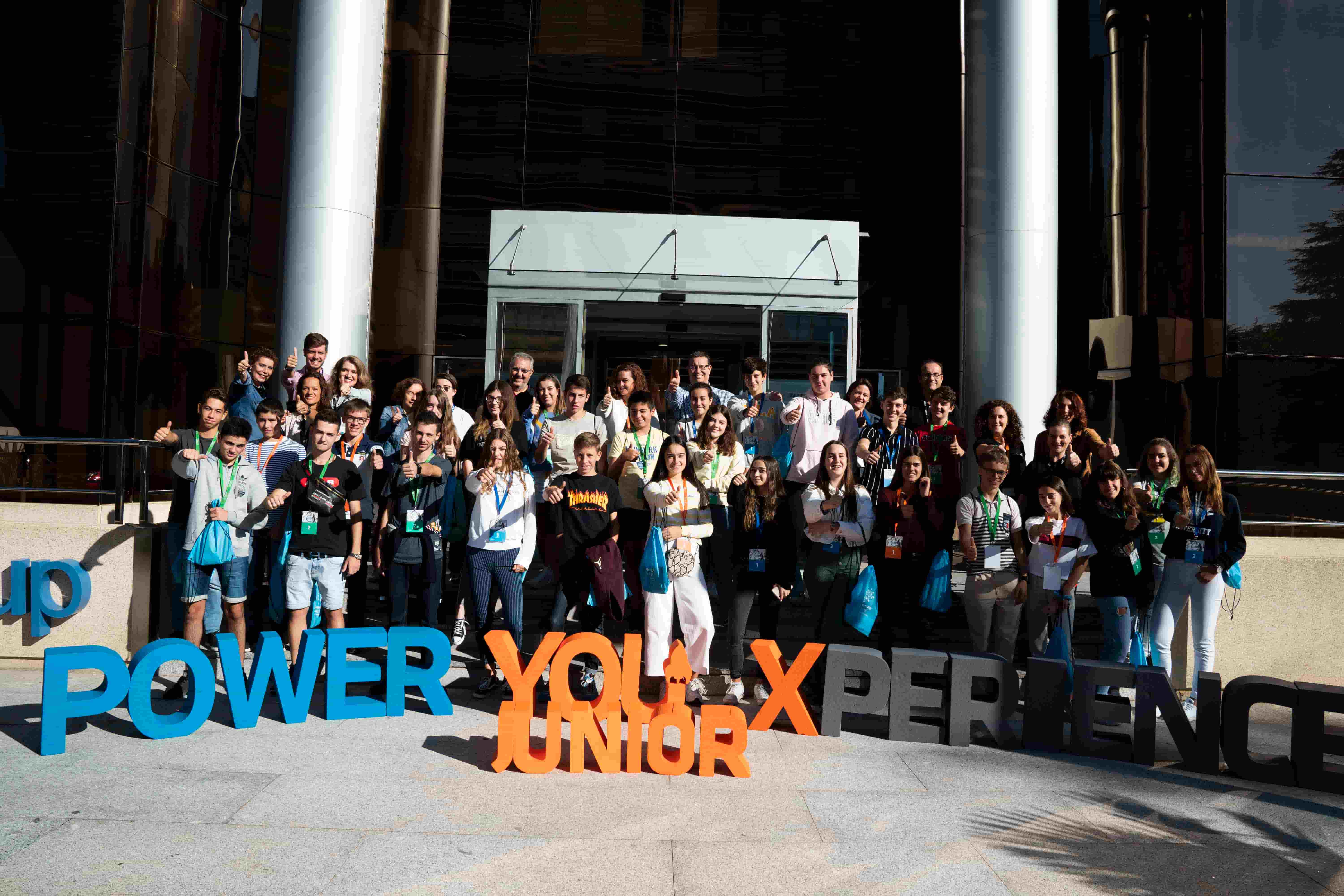 Estudiantes de ESO y Bachillerato en la jornada PowerYou Xperience de Madrid