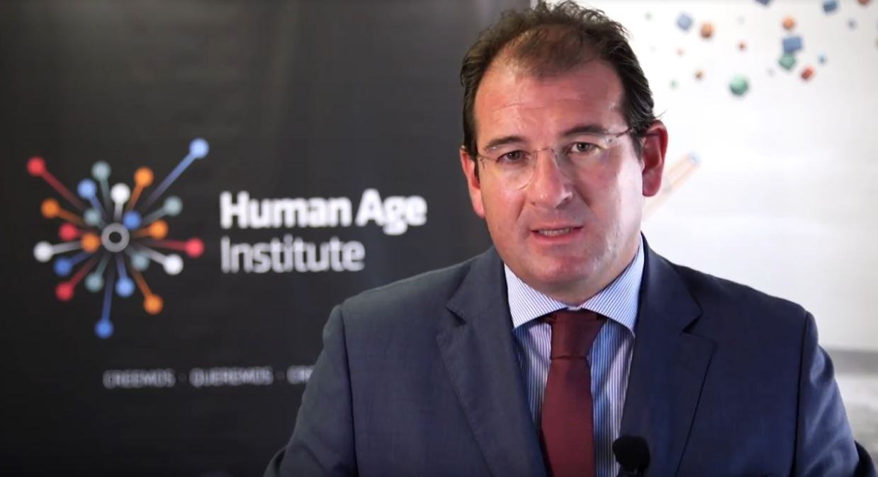 Raúl Grijalba en el segundo aniversario de Human Age Institute