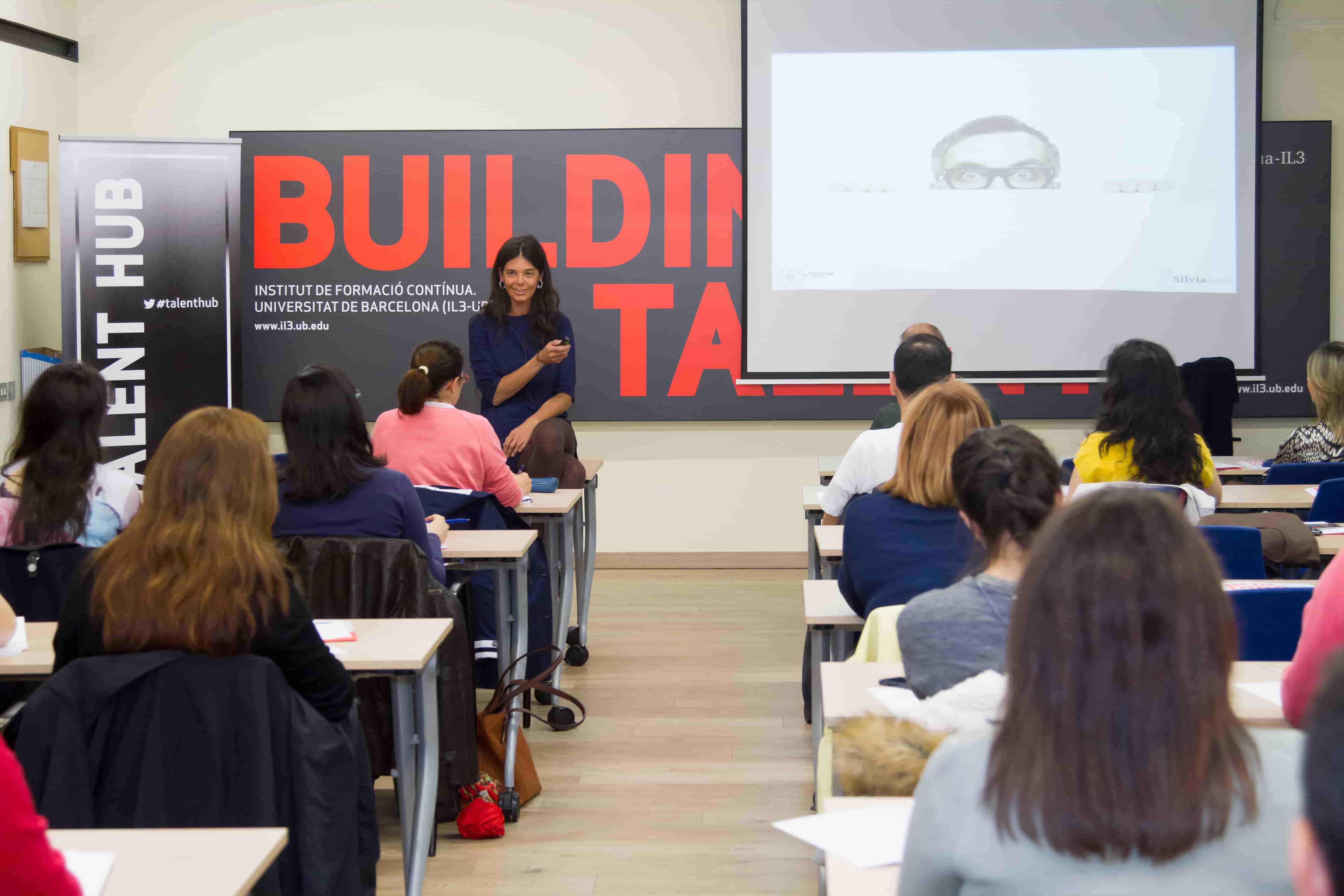 Silvia Leal en la conferencia de Human Age Institute