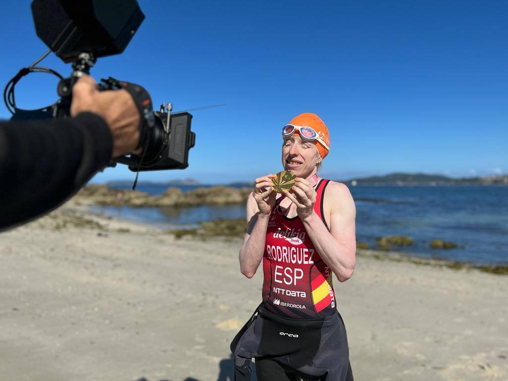 Susana Rodríguez campeona paralímpica de triatlón adaptado